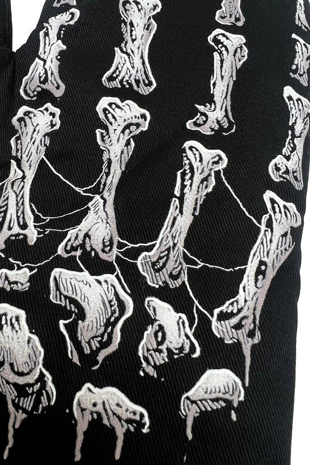Skeleton Hand Oven Mitts Set of 2 Accessories - Gothic & Alternative Gift - Haunted