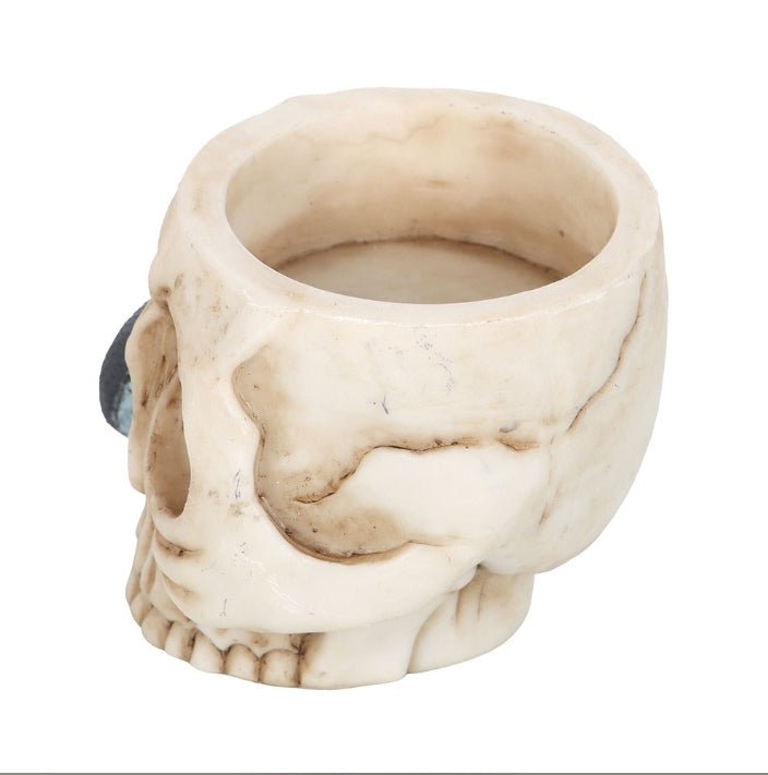 Skull and Snake Tealight Candle Holder Candle holders - Gothic & Alternative Gift - Haunted