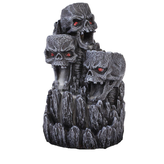 Skull Backflow Incense Burner Incense Holders, - Gothic & Alternative Gift - Haunted