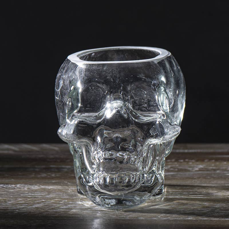 Skull Glass Barware - Gothic & Alternative Gift - Haunted