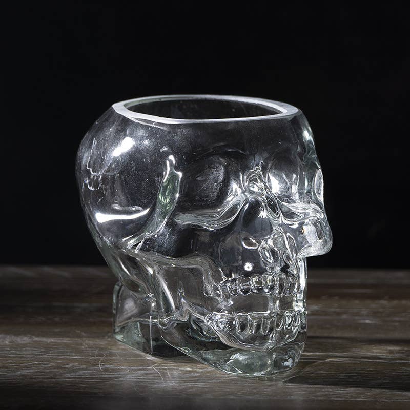Skull Glass Barware - Gothic & Alternative Gift - Haunted