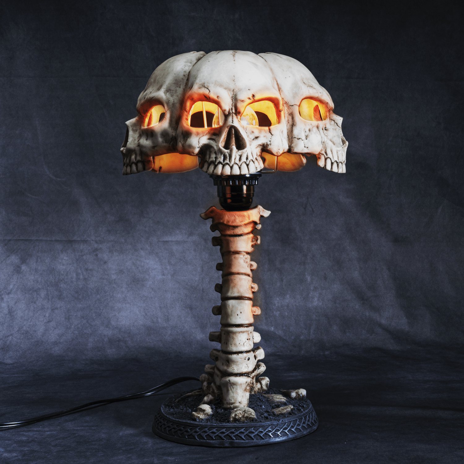 Skull Lamp Home Decor - Gothic & Alternative Gift - Haunted