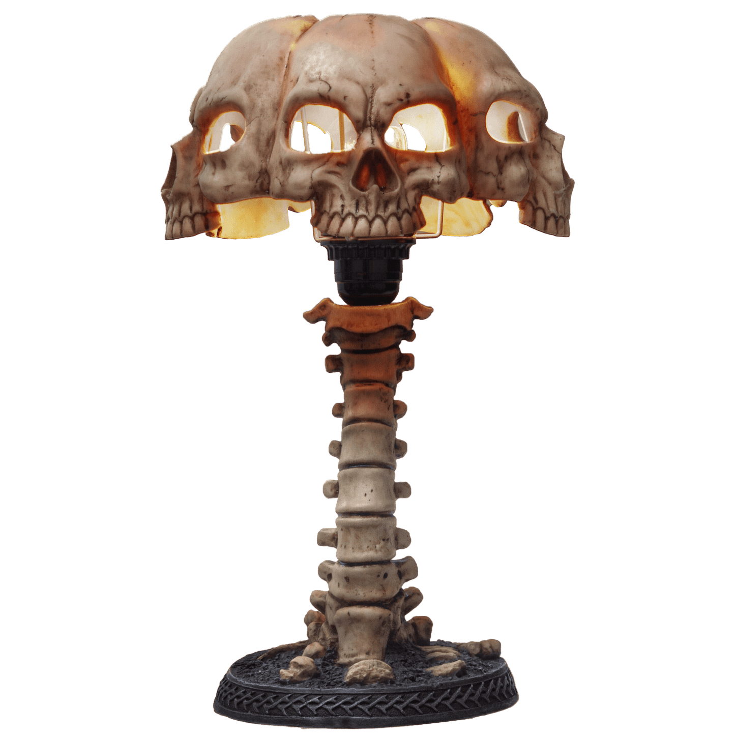 Skull Lamp Home Decor - Gothic & Alternative Gift - Haunted