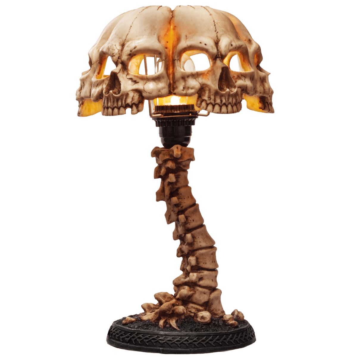 Skull Lamp Home Decor - Gothic & Alternative Gift - Haunted