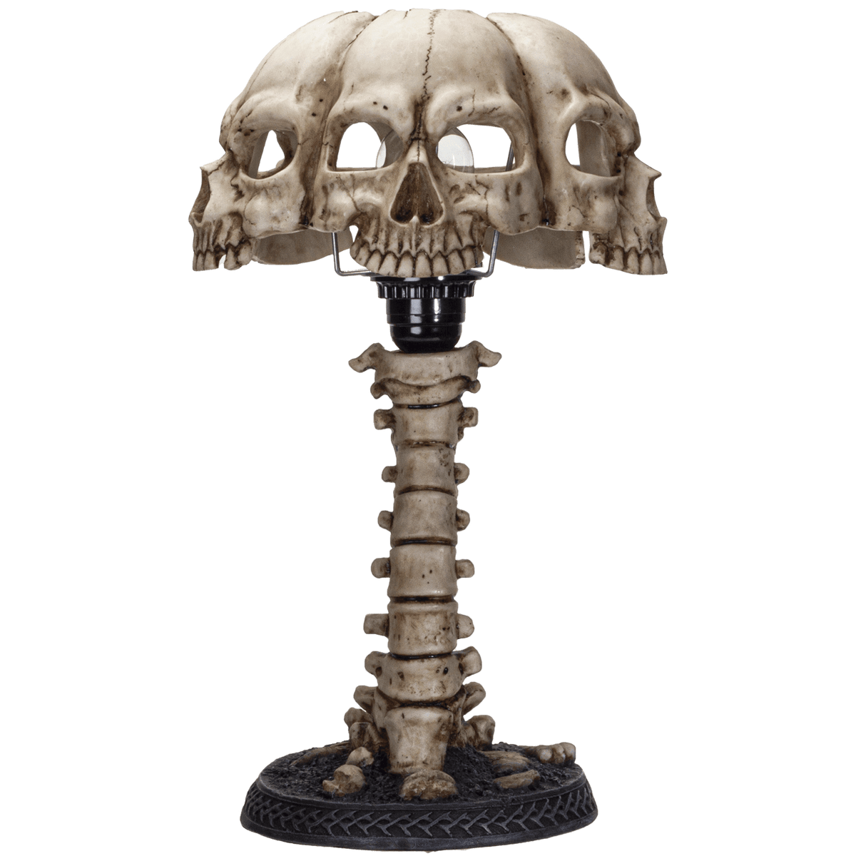 Skull Lamp Home Decor - Gothic & Alternative Gift - Haunted