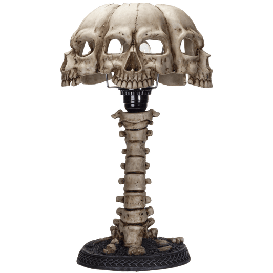 Skull Lamp Home Decor - Gothic & Alternative Gift - Haunted