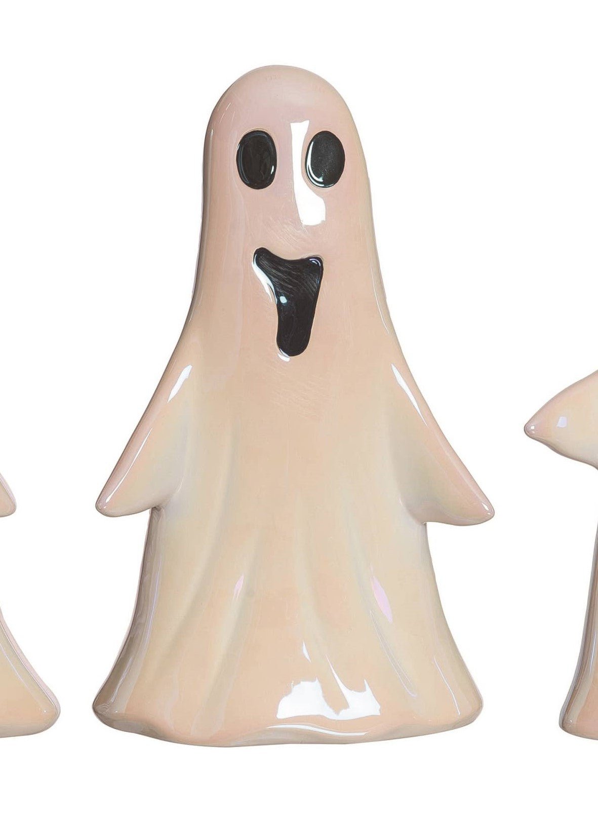 Slim Ghosts figures Luminesce Pearlescent Holiday Craft and Decor - Gothic & Alternative Gift - Haunted