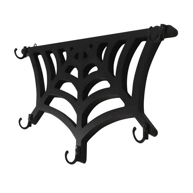 Spiderweb Key Hook CLEARANCE Home Decor - Gothic & Alternative Gift - Haunted