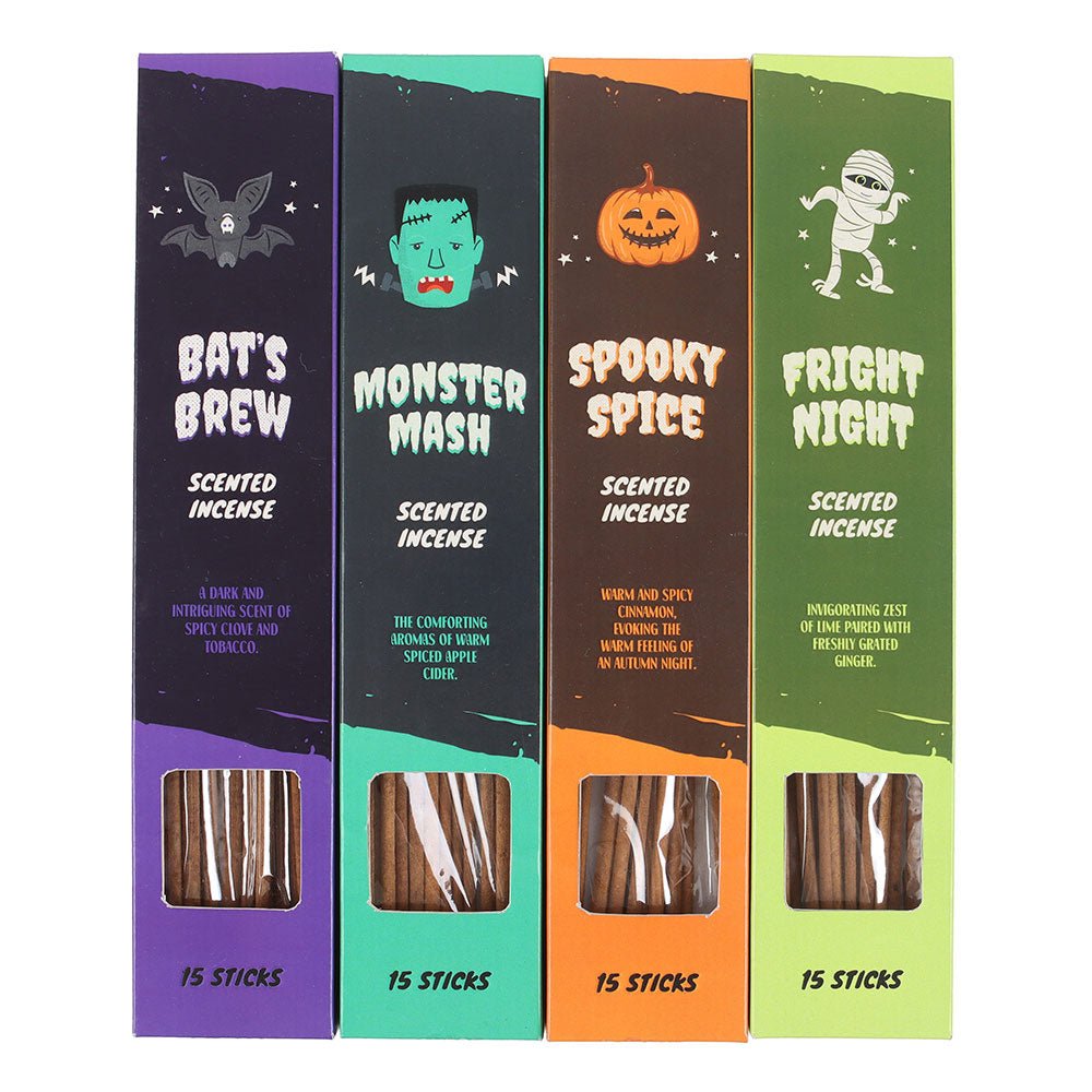 Spooky Halloween Scented Incense Sticks Incense - Gothic & Alternative Gift - Haunted