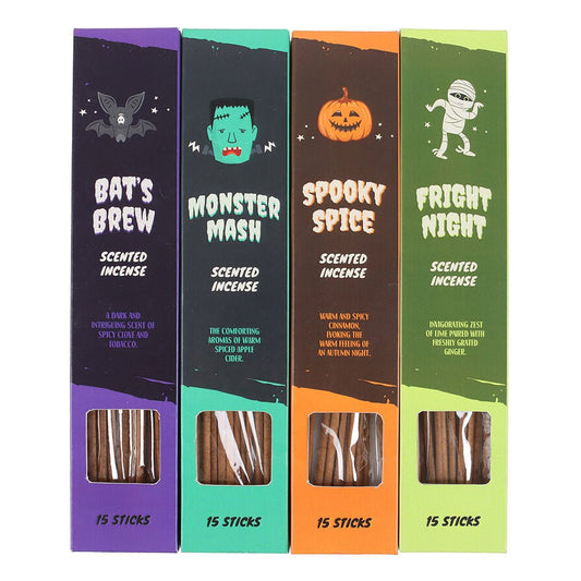 Spooky Halloween Scented Incense Sticks Incense - Gothic & Alternative Gift - Haunted