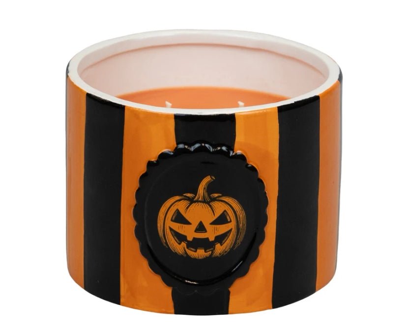 Spooky Spice at the Creepy Circus Halloween Candle Ceramic Candles - Gothic & Alternative Gift - Haunted