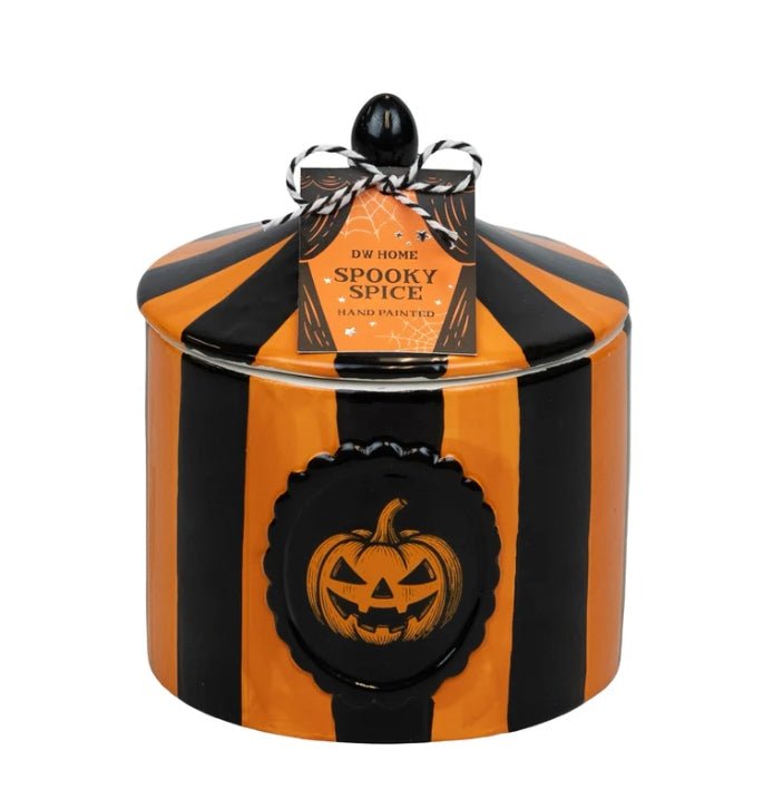 Spooky Spice at the Creepy Circus Halloween Candle Ceramic Candles - Gothic & Alternative Gift - Haunted