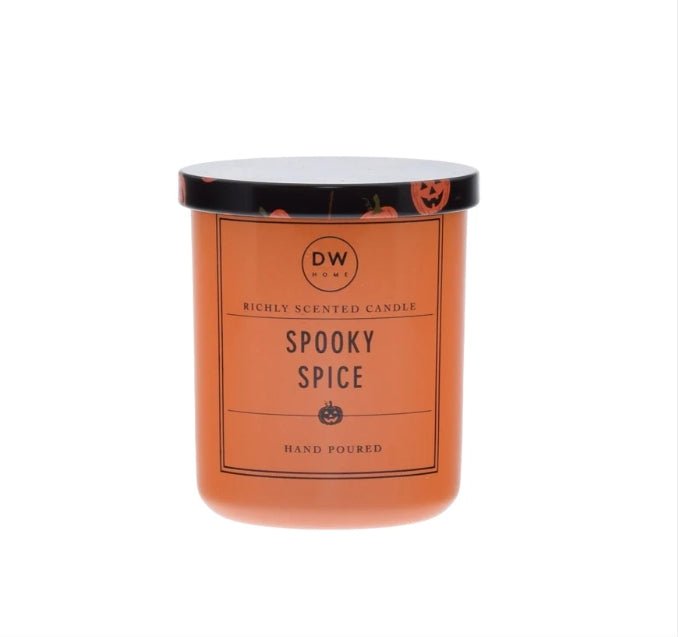 Spooky Spice Halloween - Mini Glass Candle Candles - Gothic & Alternative Gift - Haunted