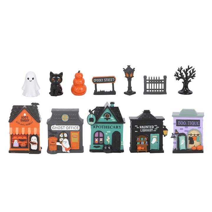 Spooky Street 12-Day Halloween Advent Calendar Accessories - Gothic & Alternative Gift - Haunted