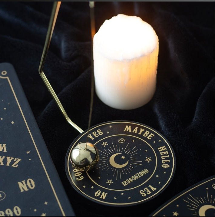 Talking Board Pendulum Decision Maker Crystals - Gothic & Alternative Gift - Haunted