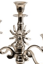 Tall Goth Spider 5 Light Candelabra Home Decor - Gothic & Alternative Gift - Haunted
