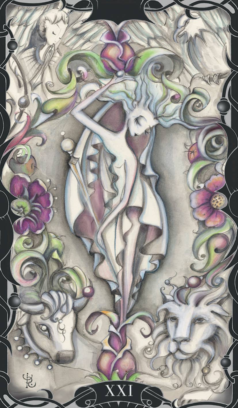 Tarot Of The Enchanted Garden Tarot Card Deck Accessories - Gothic & Alternative Gift - Haunted