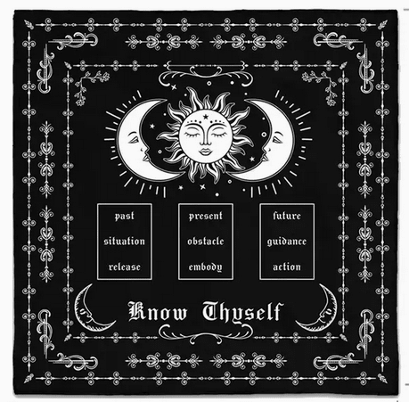Tarot Reading Card Guide Altar Cloths Witch Supplies - Gothic & Alternative Gift - Haunted