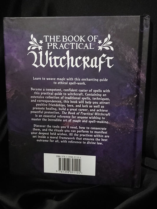The book of Practical Witchcraft Book Spells, Rituals Books - Gothic & Alternative Gift - Haunted