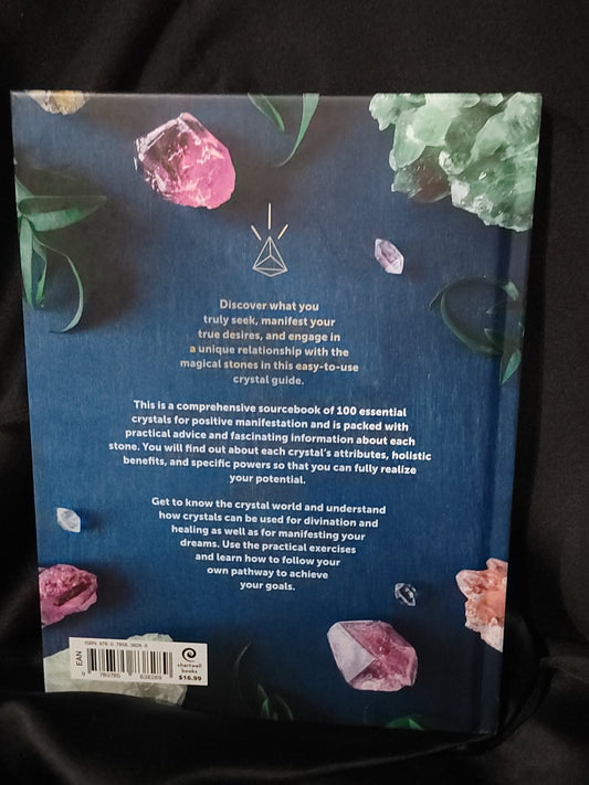 The Crystal Directory Book Witch, Witchcraft Manifestation Books - Gothic & Alternative Gift - Haunted