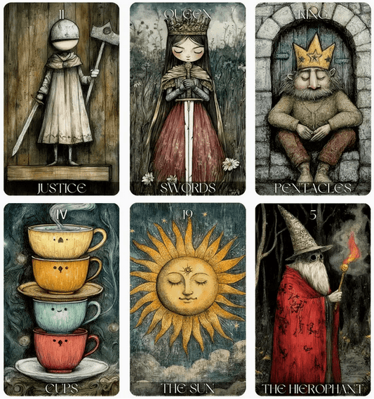 The day dream 78 card tarot deck Spiritual - Gothic & Alternative Gift - Haunted