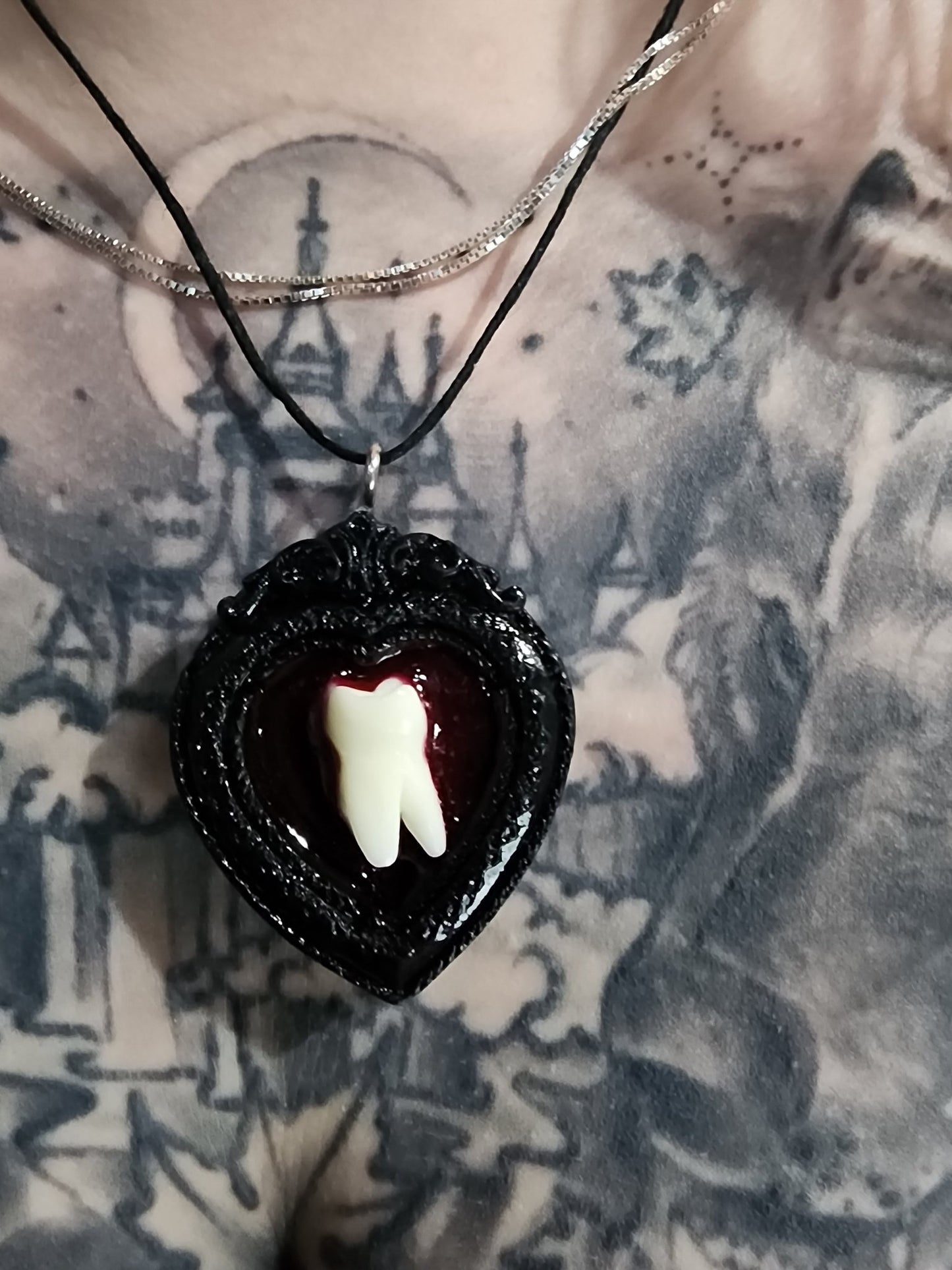 The Forsaken Tooth Pendant-Handmade Jewelry - Gothic & Alternative Gift - Haunted