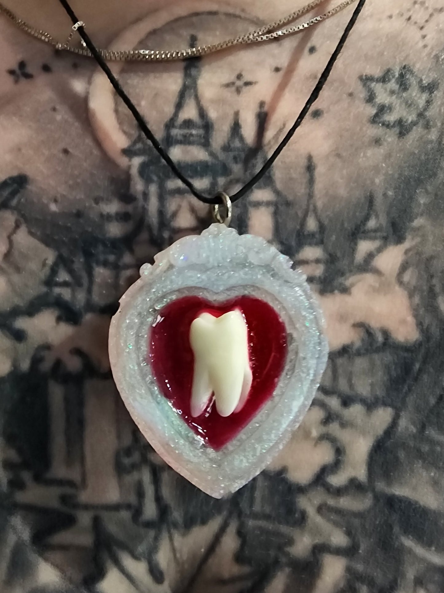 The Forsaken Tooth Pendant-Handmade Jewelry - Gothic & Alternative Gift - Haunted