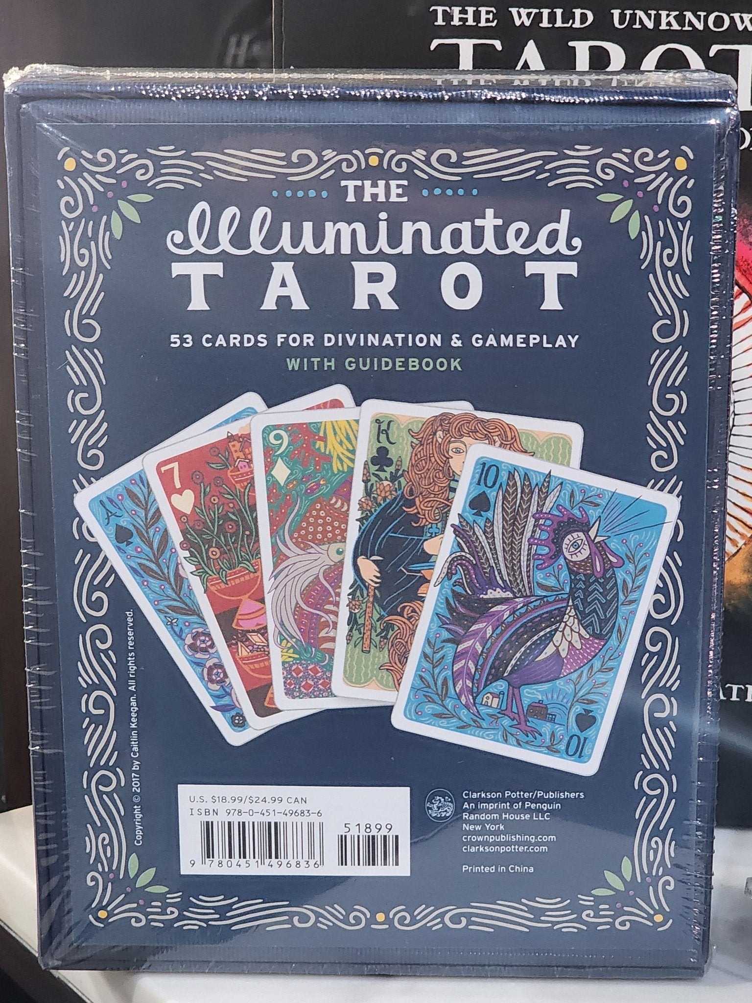The Illuminated Tarot Playing Card Deck Witch Supplies - Gothic & Alternative Gift - Haunted