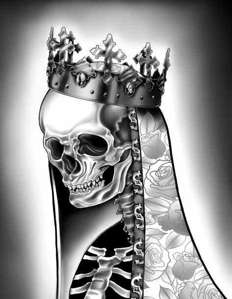 The King diamond art kit (HKR) Diamond Art - Gothic & Alternative Gift - Haunted