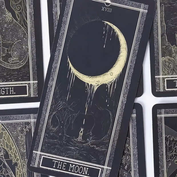 The Kinner Tarot Card Deck Witch Supplies - Gothic & Alternative Gift - Haunted