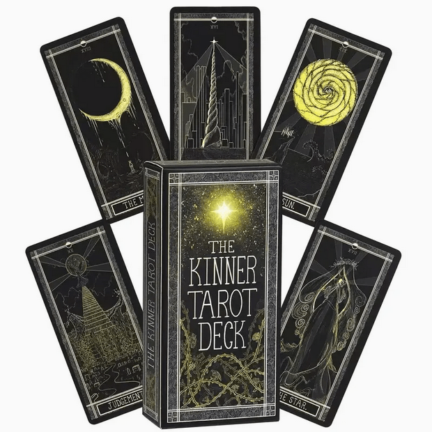 The Kinner Tarot Card Deck Witch Supplies - Gothic & Alternative Gift - Haunted