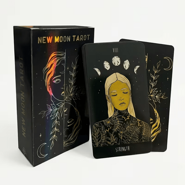 The New Moon Tarot Card Deck Witch Supplies - Gothic & Alternative Gift - Haunted