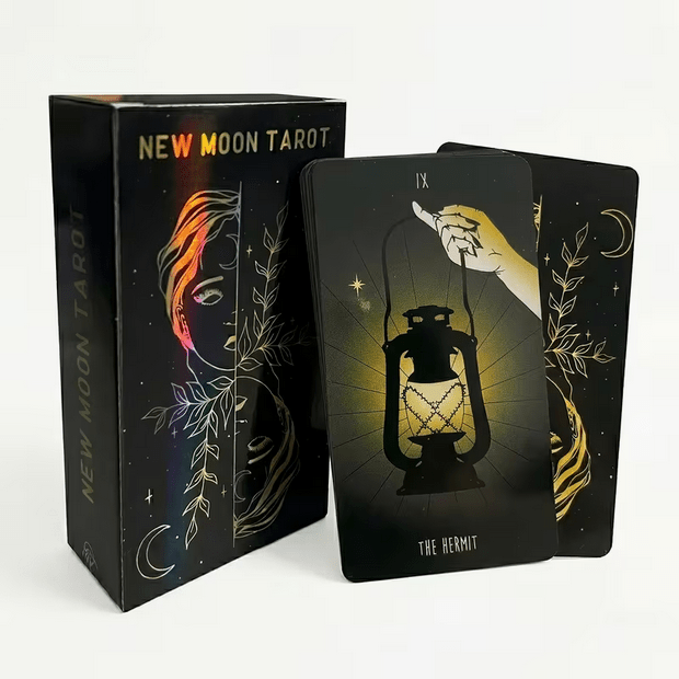The New Moon Tarot Card Deck Witch Supplies - Gothic & Alternative Gift - Haunted