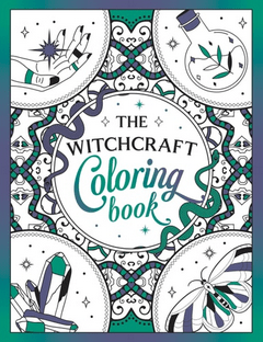 The Witchcraft Coloring Book. Adult coloring book Books - Gothic & Alternative Gift - Haunted