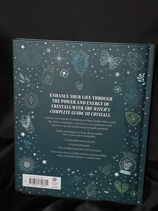 The Witch's Complete Guide to Crystals Book Witch, Witchcraft Books - Gothic & Alternative Gift - Haunted