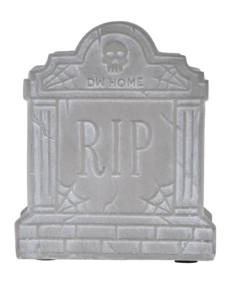 Tombstone RIP Large Candle Candles - Gothic & Alternative Gift - Haunted