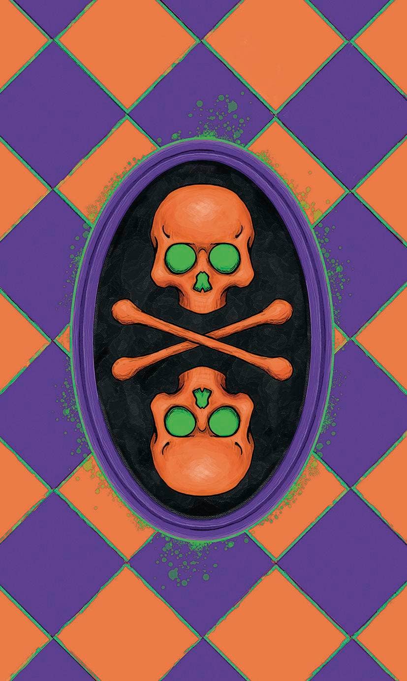 Trick or Treat Tarot Small Kit – 78 Halloween Cards & Guidebook Tarot Decks - Gothic & Alternative Gift - Haunted