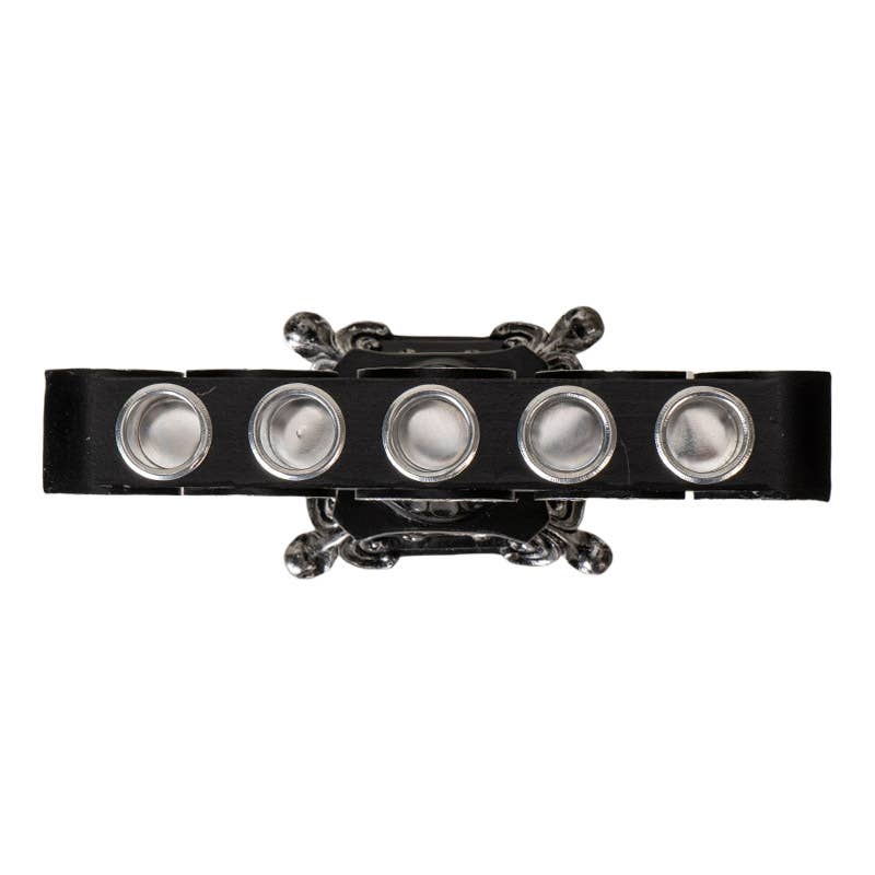 Triple Moon Candelabra Candle Holder Candles - Gothic & Alternative Gift - Haunted