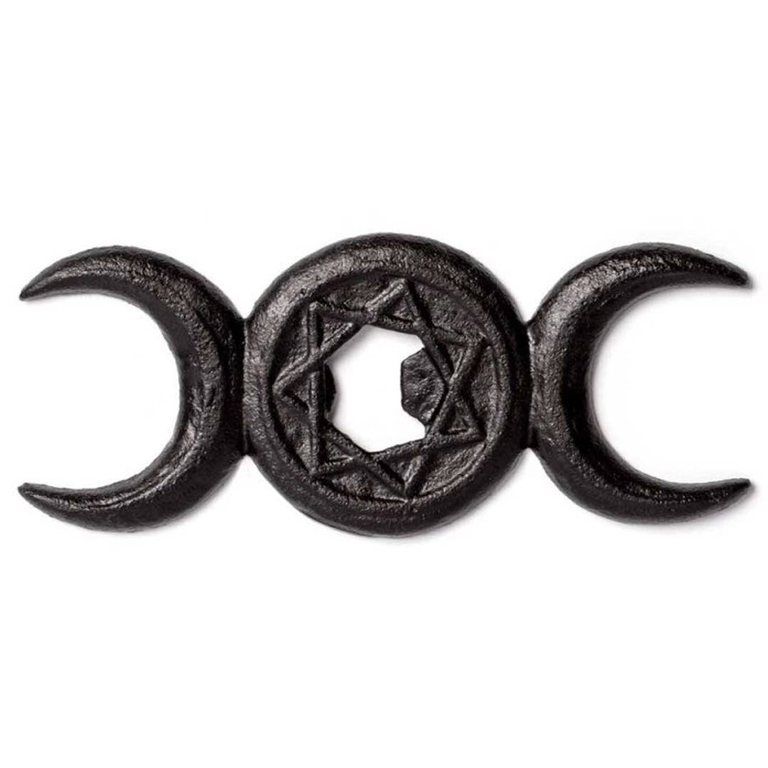 Triple Moon Cast Iron Bottle Opener Kitchenware - Gothic & Alternative Gift - Haunted