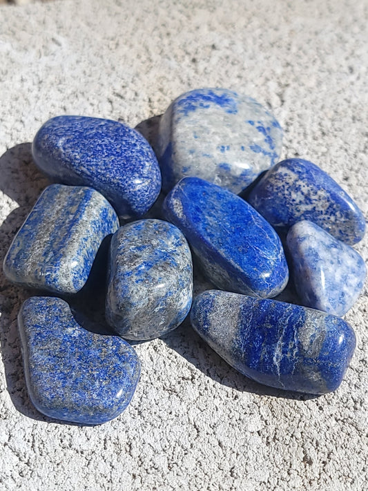Tumbled Blue Lapis Lapis Lazuli Crystal Stone Crystals - Gothic & Alternative Gift - Haunted