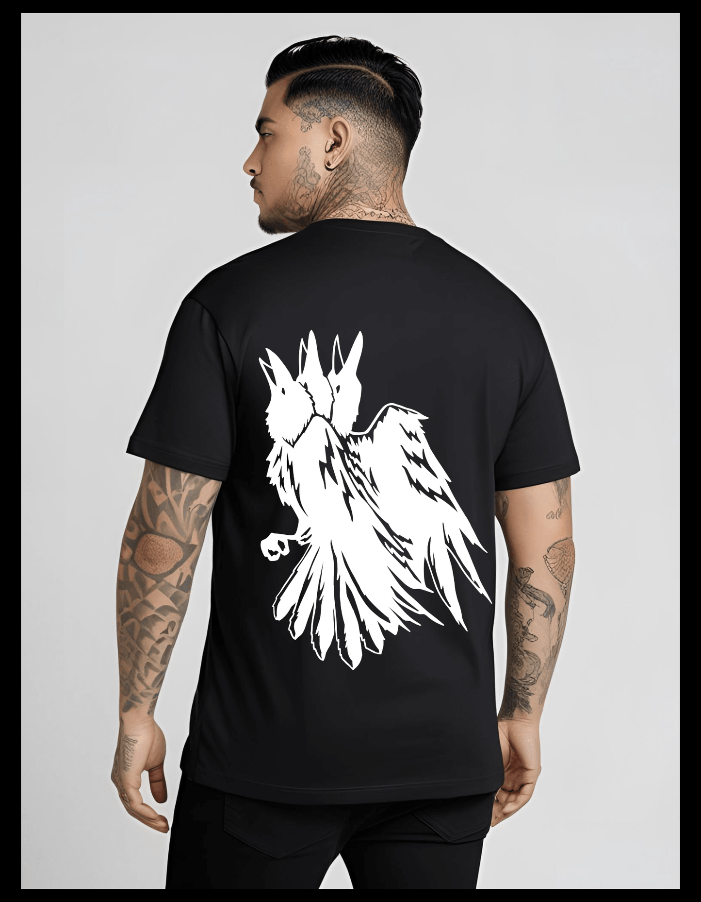 Two's Company Three's A CROW Unisex T-Shirt Clothing - Gothic & Alternative Gift - Haunted