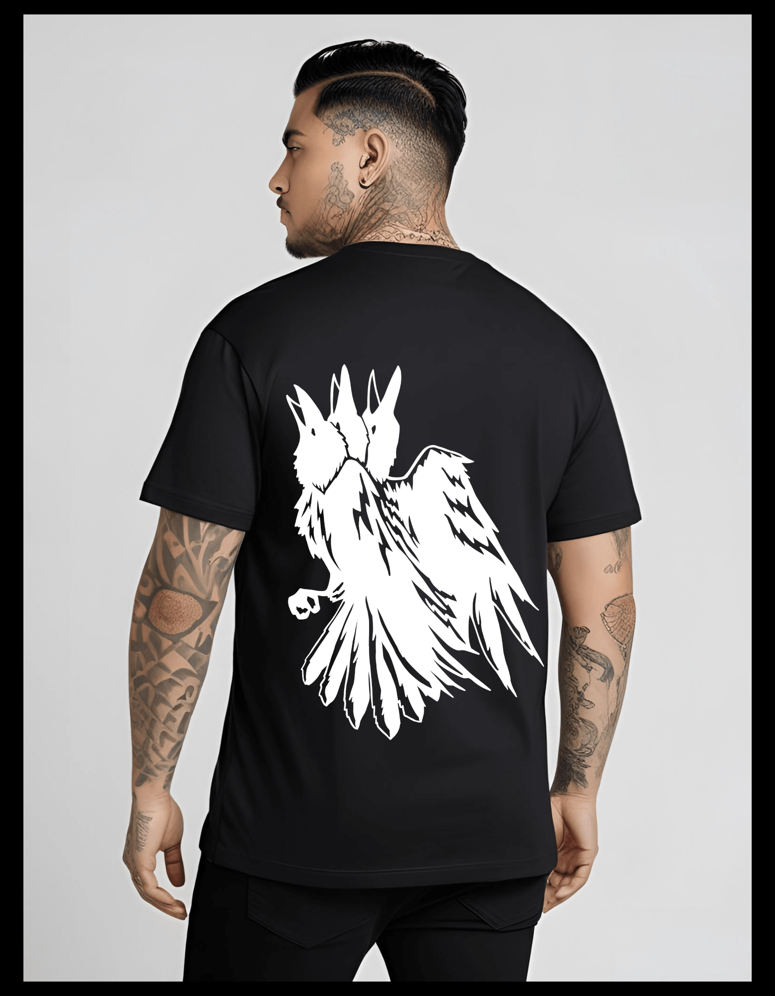 Two's Company Three's A CROW Unisex T-Shirt Clothing - Gothic & Alternative Gift - Haunted