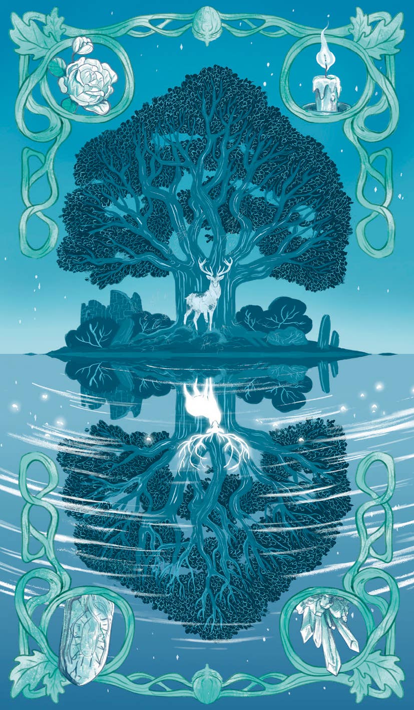 Under The Oak Tarot Card Deck: English Accessories - Gothic & Alternative Gift - Haunted