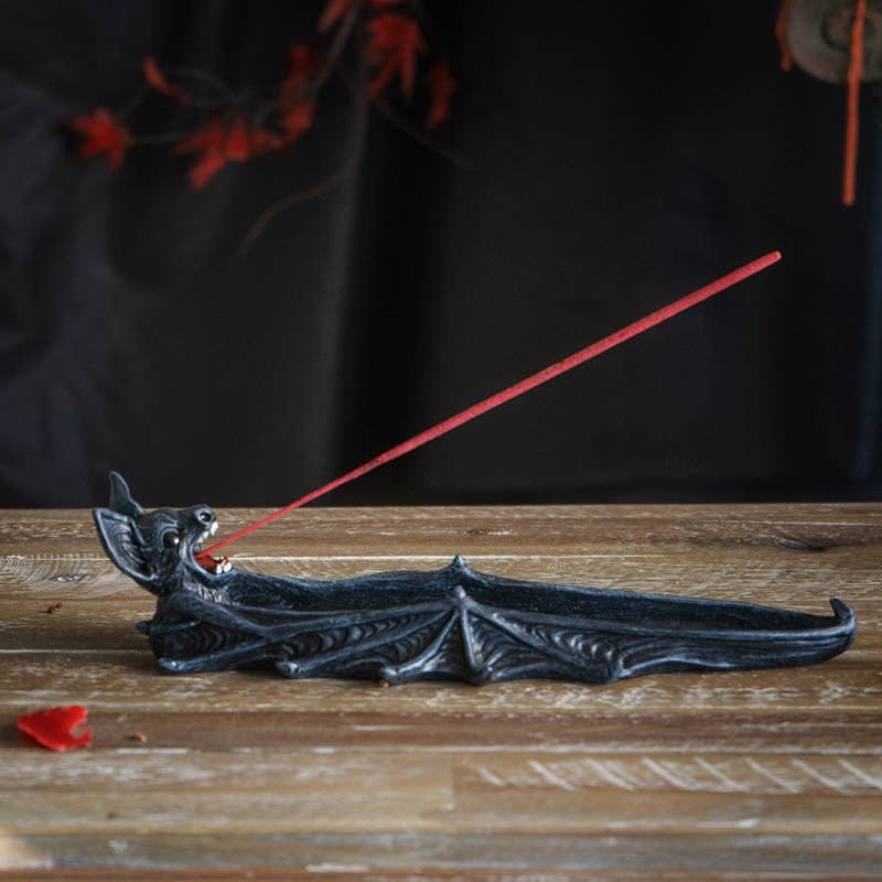 Vampire Bat Incense Holder Burner Incense - Gothic & Alternative Gift - Haunted
