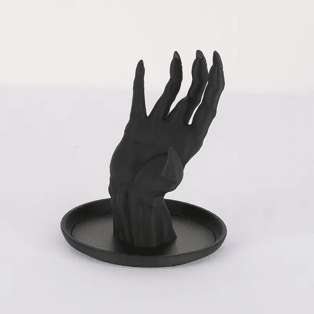 Vampire Goth Hand Jewelry Box Ring Holder Tray Jewelry - Gothic & Alternative Gift - Haunted