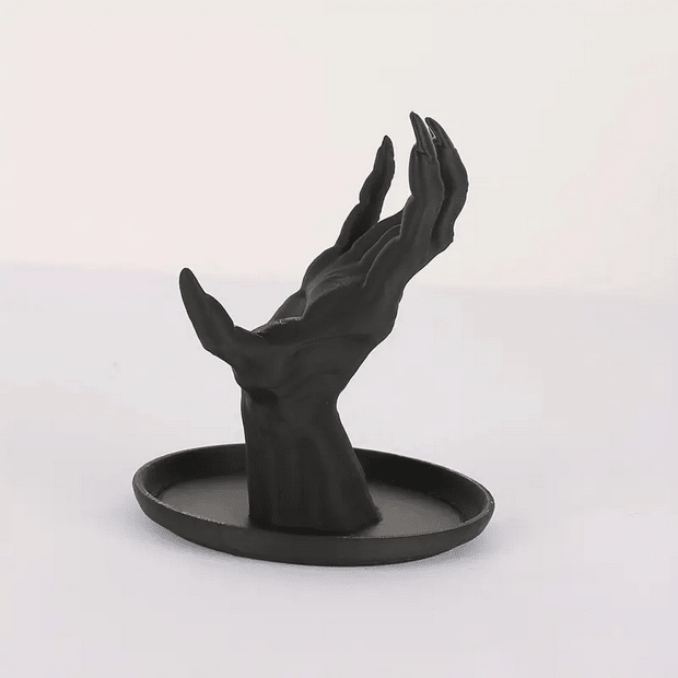 Vampire Goth Hand Jewelry Box Ring Holder Tray Jewelry - Gothic & Alternative Gift - Haunted