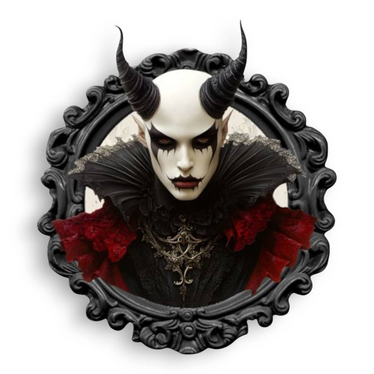 Vampire Wall Bust Home Decor - Gothic & Alternative Gift - Haunted