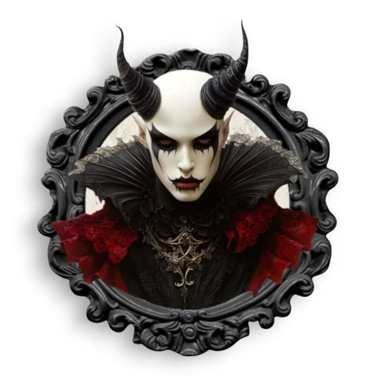 Vampire Wall Bust Home Decor - Gothic & Alternative Gift - Haunted