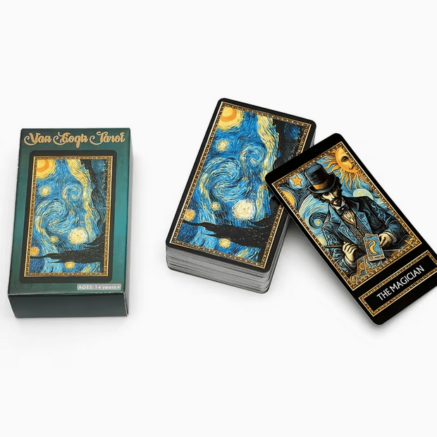 Van Gogh Style Tarot Card Deck Witch Supplies - Gothic & Alternative Gift - Haunted