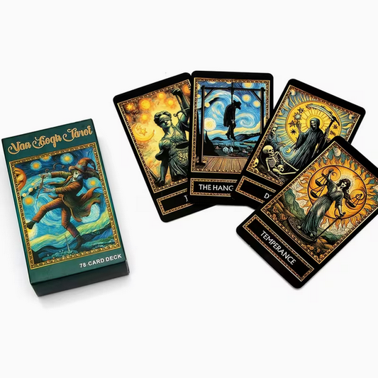 Van Gogh Style Tarot Card Deck Witch Supplies - Gothic & Alternative Gift - Haunted